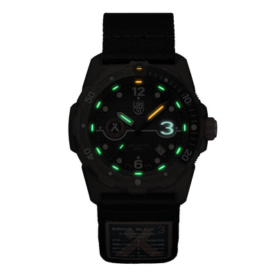 Luminox Bear Grylls x #TIDE Recycled Ocean Material Rule of 3 Men's Watch