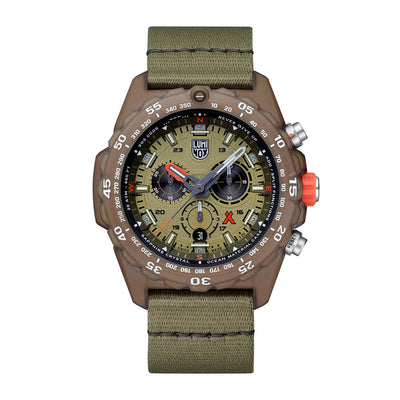 Orologio cronografo Luminox Bear Grylls Survival MASTER x #Tide ECO verde