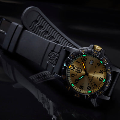 Luminox Leatherback Sea Turtle Gold Edition Watch - 0325